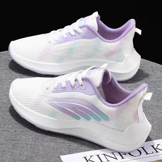 Breathable Women's Fly Mesh Sports Shoes for Running