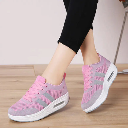 Breathable Mesh Air Cushion Women's Sports Shoes