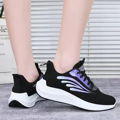 Breathable Women's Fly Mesh Sports Shoes for Running