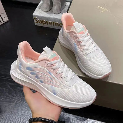 Breathable Women's Fly Mesh Sports Shoes for Running