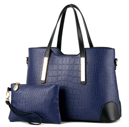 Color Block Shoulder Bag, Tote and Crossbody Bag