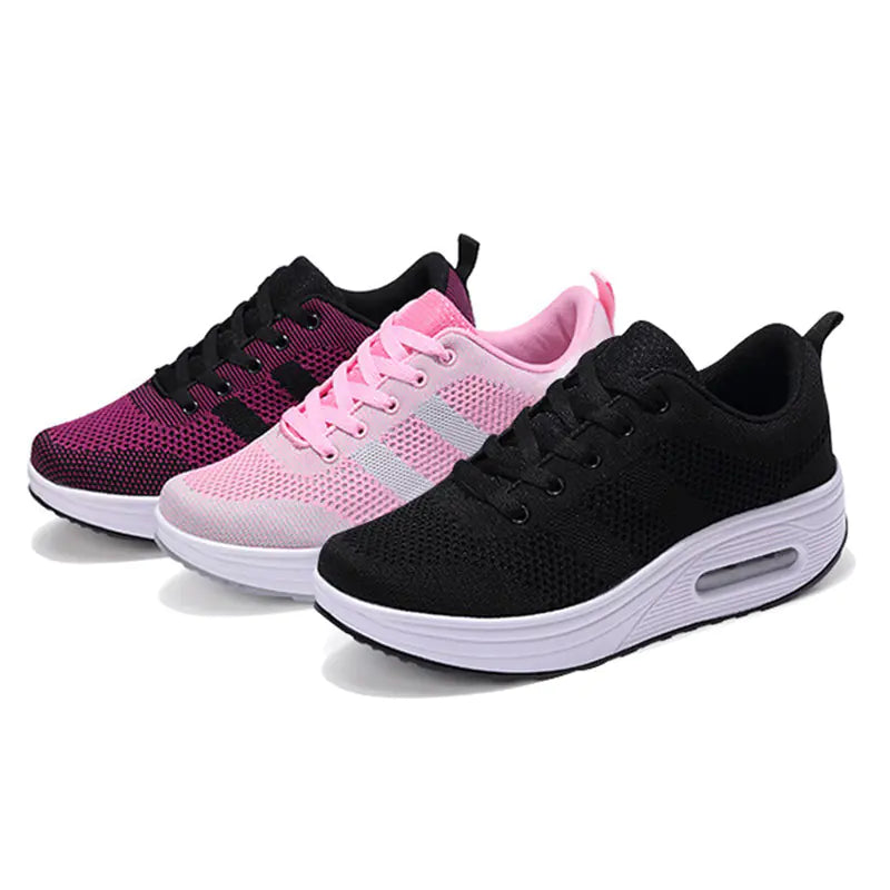 Breathable Mesh Air Cushion Women's Sports Shoes