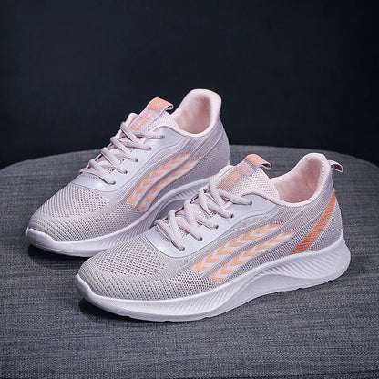 Women's Lightweight Breathable Sports Shoes for Travel