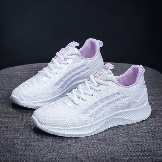 Women's Lightweight Breathable Sports Shoes for Travel