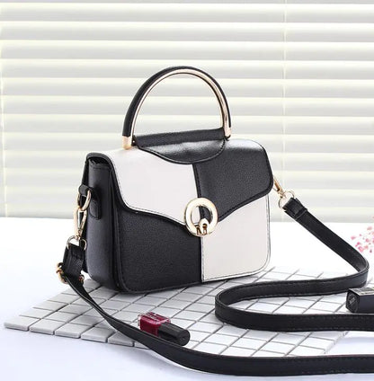 Women's Color-Block Shoulder and Crossbody Bag