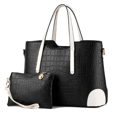 Color Block Shoulder Bag, Tote and Crossbody Bag