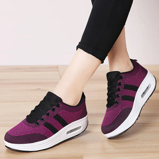 Breathable Mesh Air Cushion Women's Sports Shoes