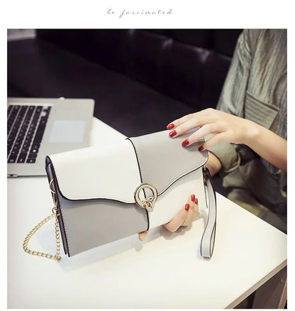 Women's Color-Block Shoulder and Crossbody Bag