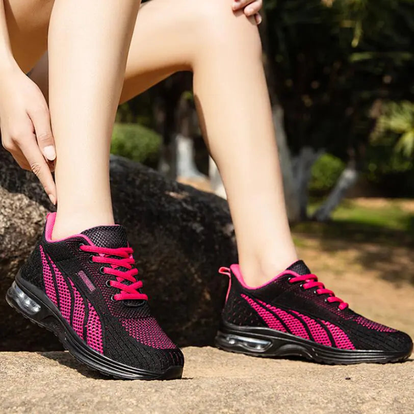 Women's Lightweight Breathable Air Cushion Sports Shoes